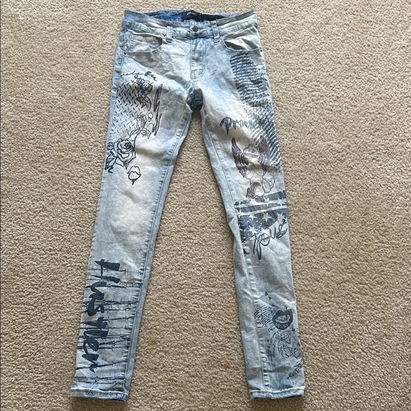 Stylish Gray Women's Jeans - Picture 1 of 1